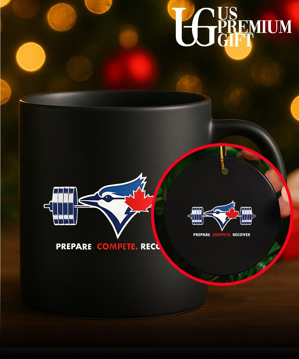 Toronto Blue Jays Prepare Compete Recover logo shirt