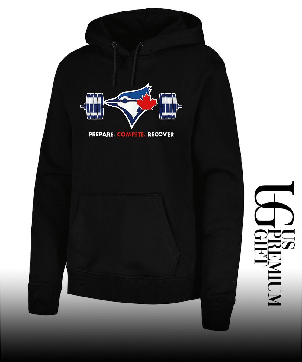 Toronto Blue Jays Prepare Compete Recover logo shirt