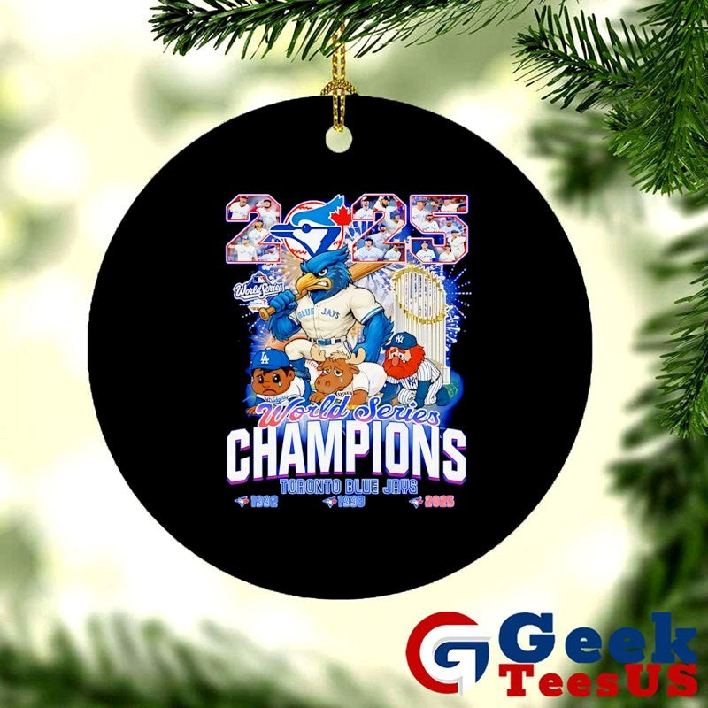 Toronto Blue Jays baseball 2025 World Series Champions mascot shirt