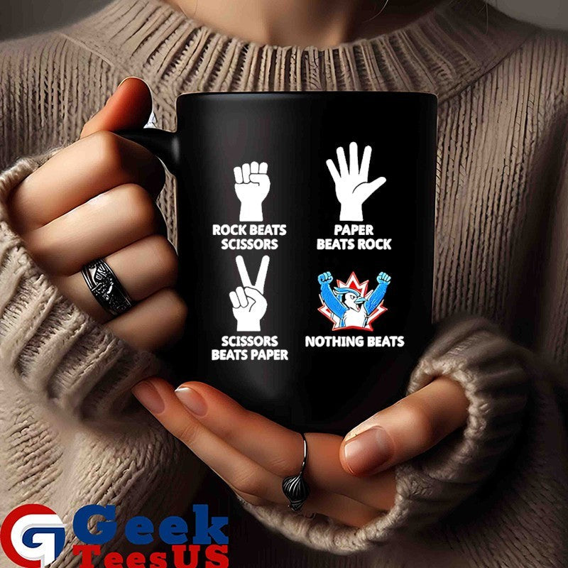 Toronto Blue Jays nothing beats rock paper scissors seagullwear shirt