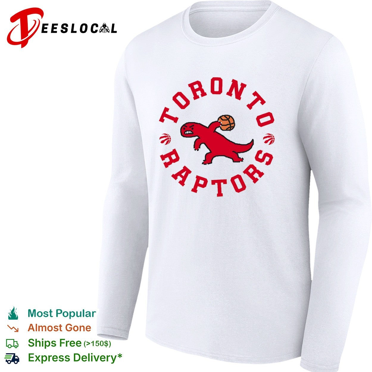 Toronto Raptors Basketball Logo NBA Dinosaur shirt