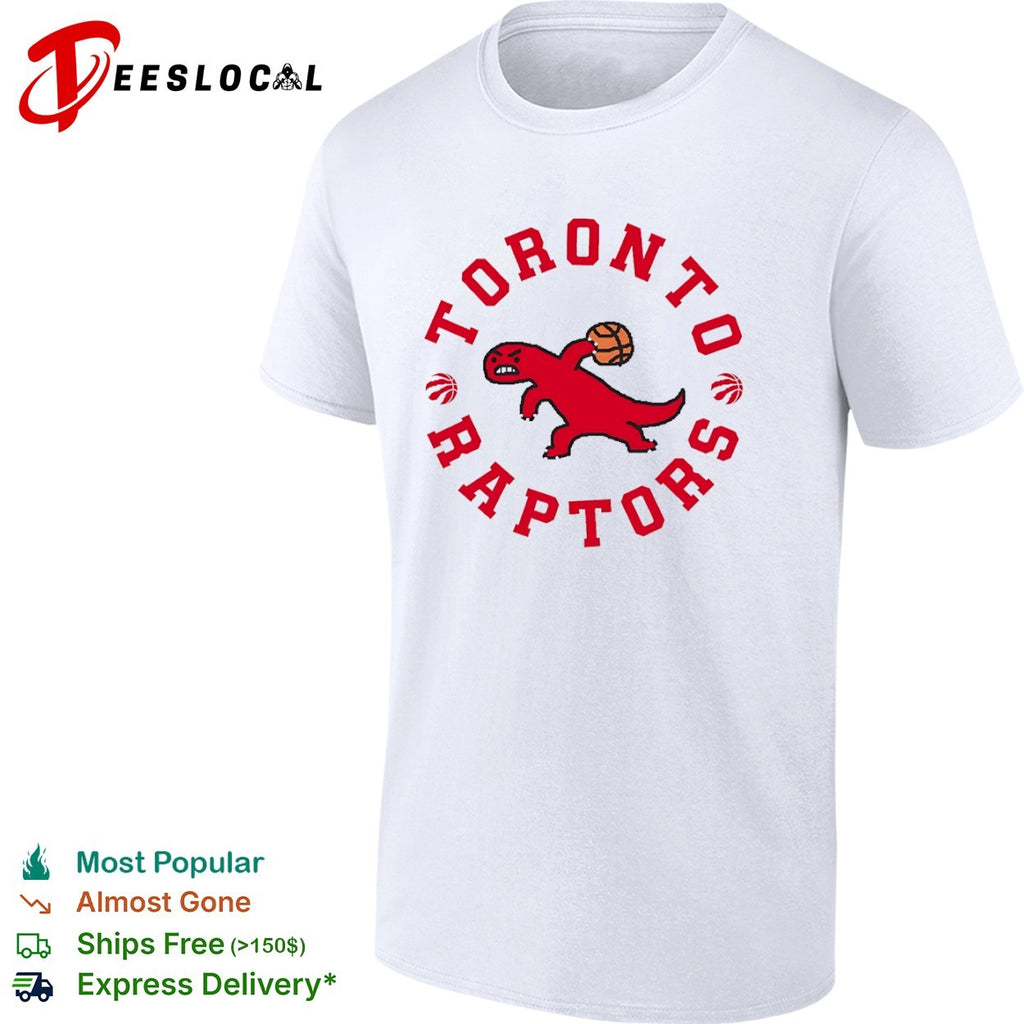 Toronto Raptors Basketball Logo NBA Dinosaur shirt