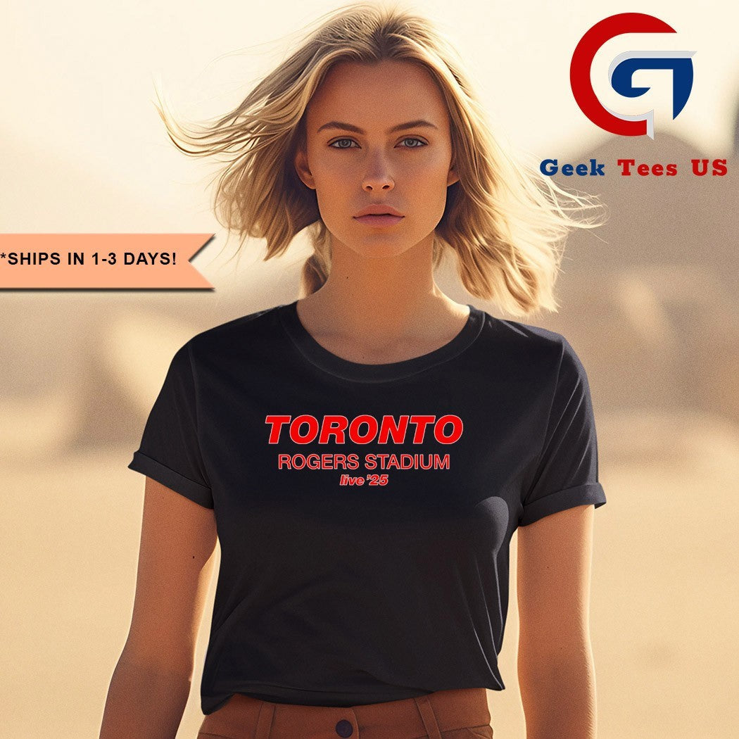 Toronto Rogers Stadium live’25 shirt
