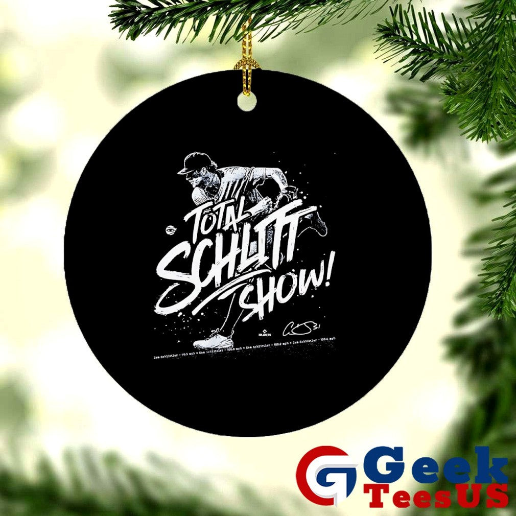 Total Schlitt Show Cam Schlittler New York Yankees MLB signature T-shirt