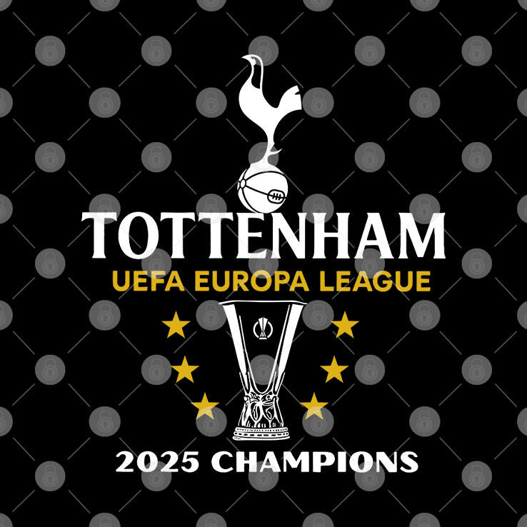 Tottenham UEFA Europa League Champions 2025 T Shirt