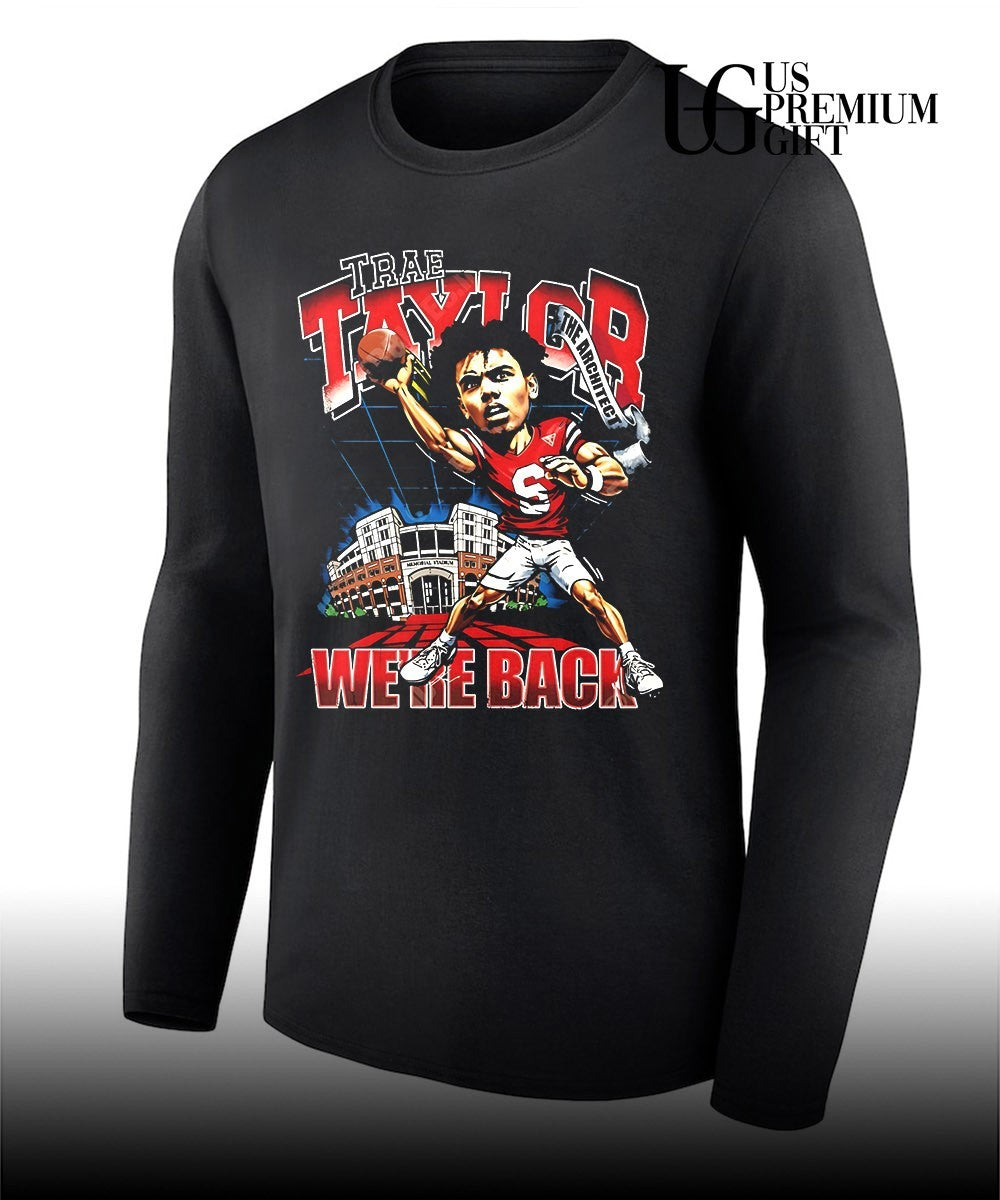 Trae Taylor We’re Back Nebraska Cornhuskers basketball caricature shirt
