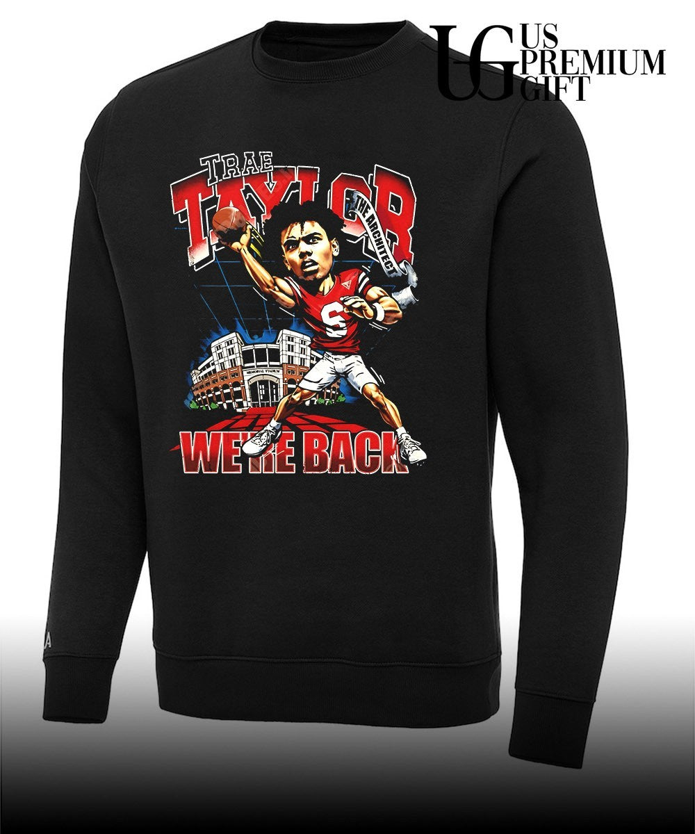 Trae Taylor We’re Back Nebraska Cornhuskers basketball caricature shirt