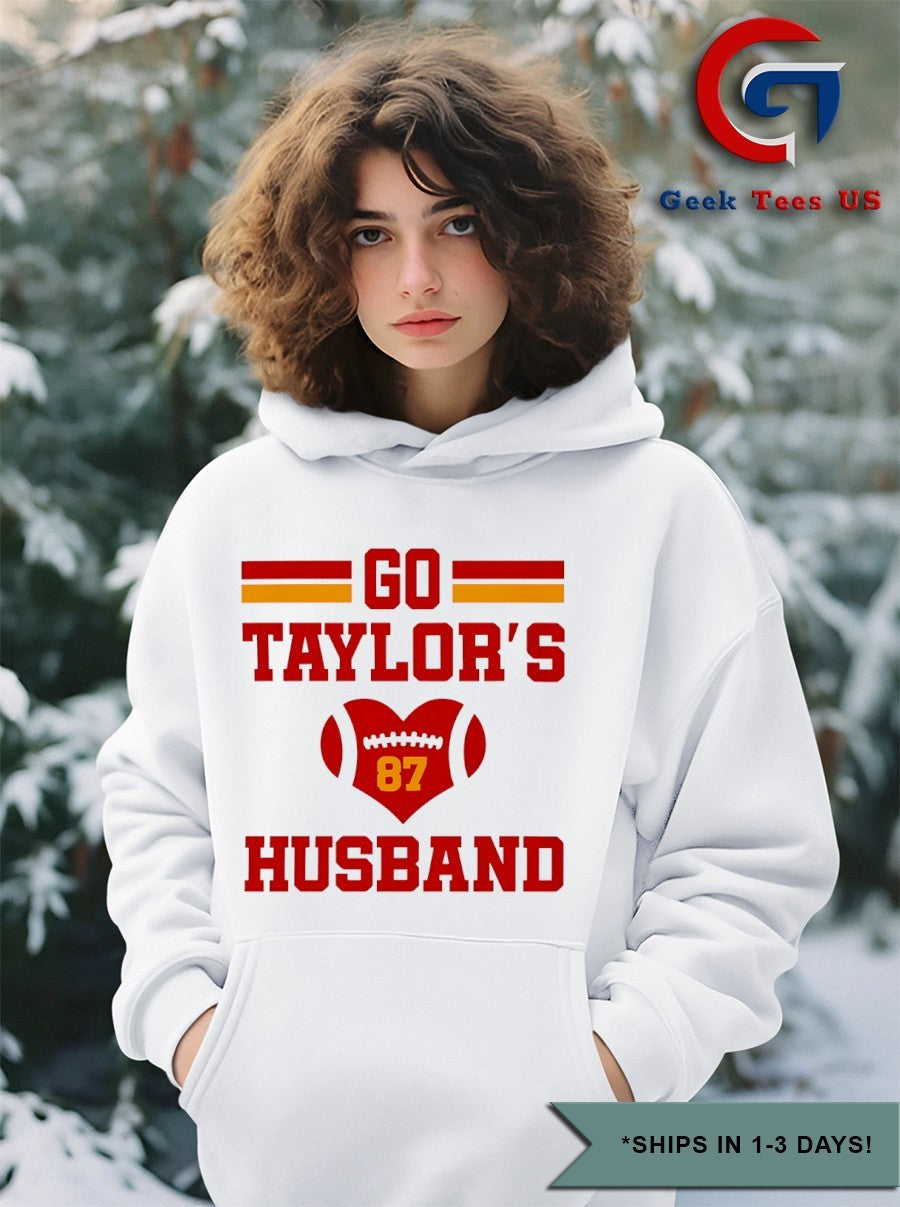 Travis Kelce 87 go Taylor’s husband shirt