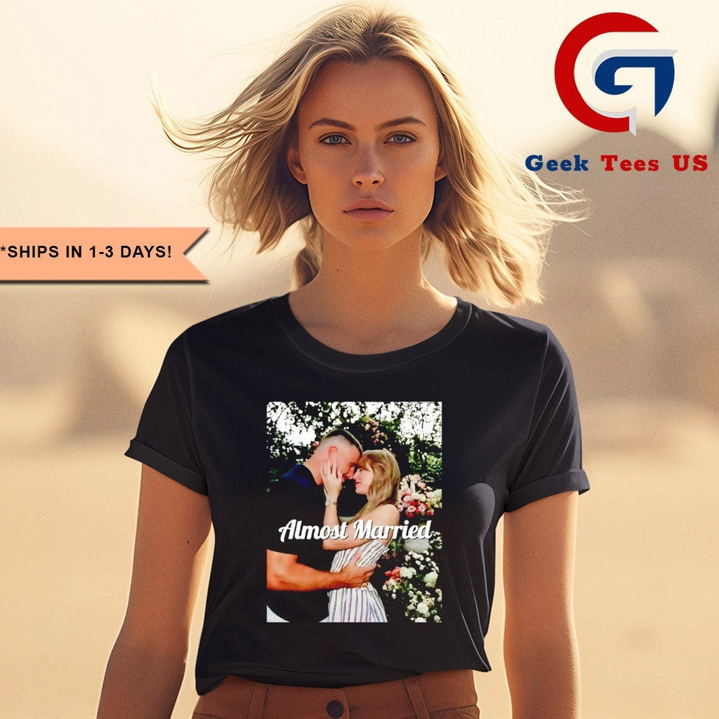 Travis Kelce Almost Married engagement shirt