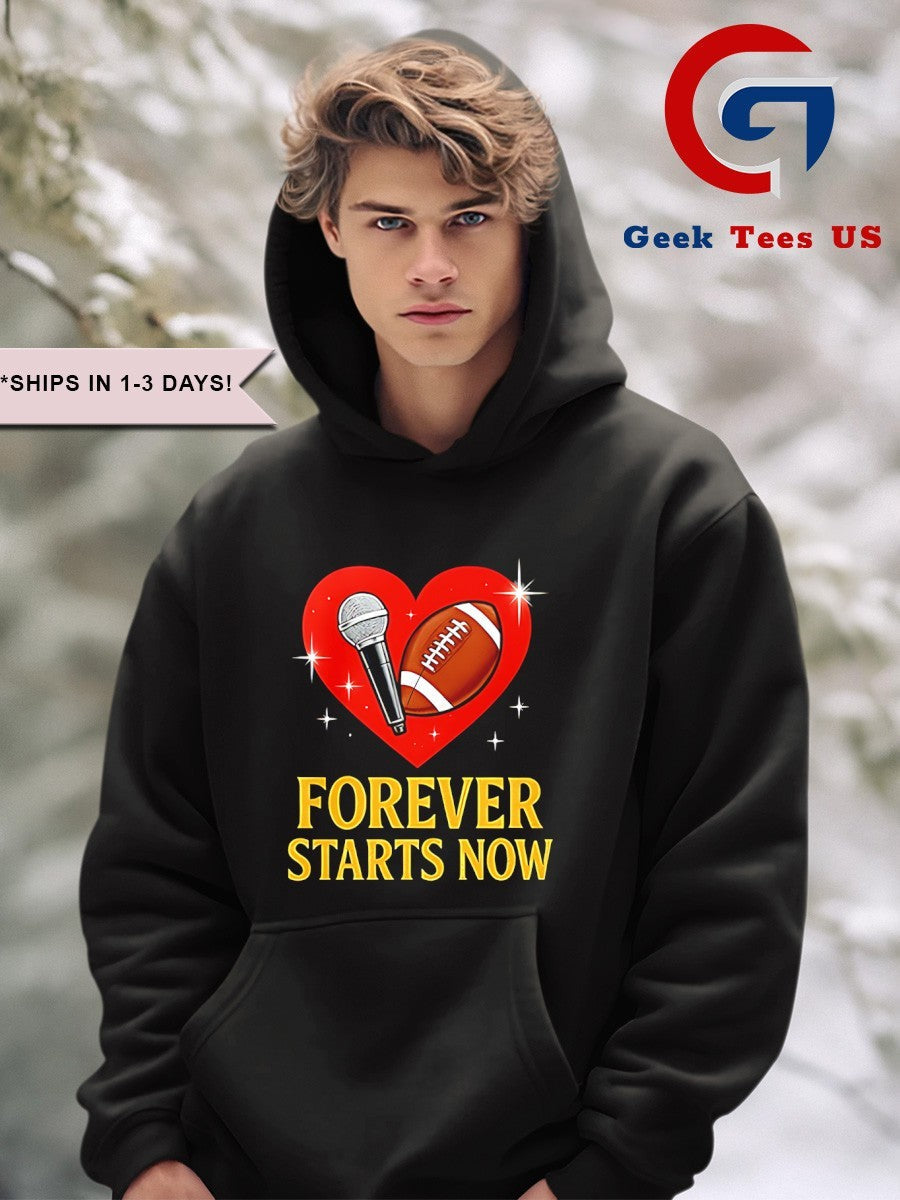 Travis and Taylor Forever Starts Now Engagement Era 2025 shirt