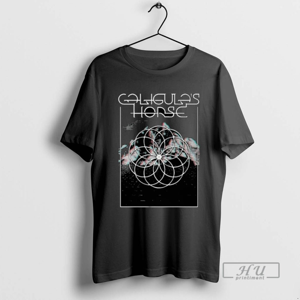 Trending Caligulas Horse Glitch Graphic Tee Shirt Sweatshirt Hoodies