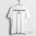Trending Charlie Kirk Freedom 1993 2025 Us Graphic Tee Shirt Sweatshirt Hoodies
