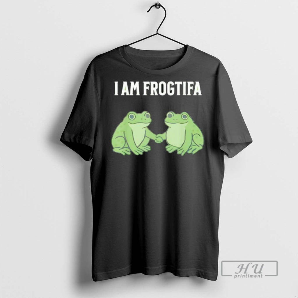 Trending Funny I Am Frogtifa Graphic Tee Shirt Sweatshirt Hoodies