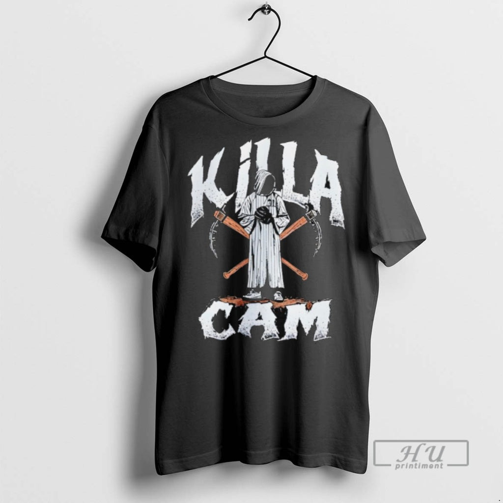 Trending Grim Reaper New York Baseball Killa Cam Graphic Tee Shirt Sweatshirt Hoodies