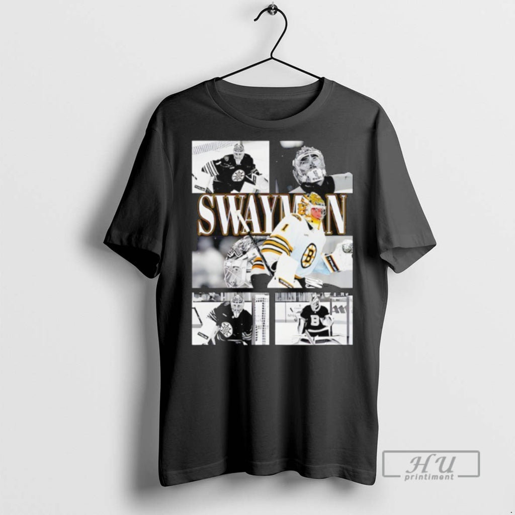 Trending Jeremy Swayman Boston Bruins Hockey Graphic Tee Shirt Sweatshirt Hoodies