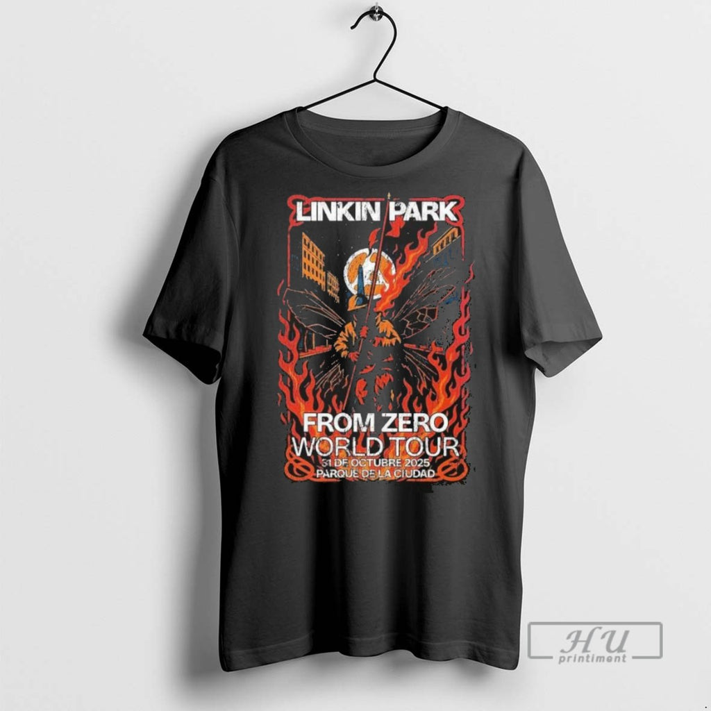 Trending Linkin Park From Zero World Tour 2025 Parque De La Ciudad T Men Graphic