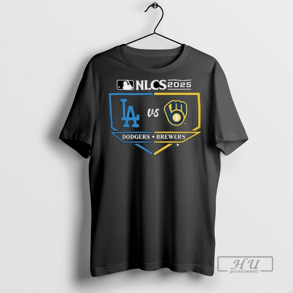 Trending Los Angeles Dodgers Vs Milwaukee Brewers Nlcs 2025 Mlb Graphic Tee Shirt Sweatshirt Hoodies