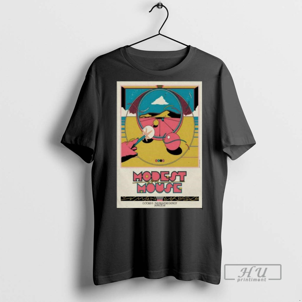 Trending Modest Mouse Oct 11 2025 The Fillmore Detroit Mi T Men Graphic Tee Shirts