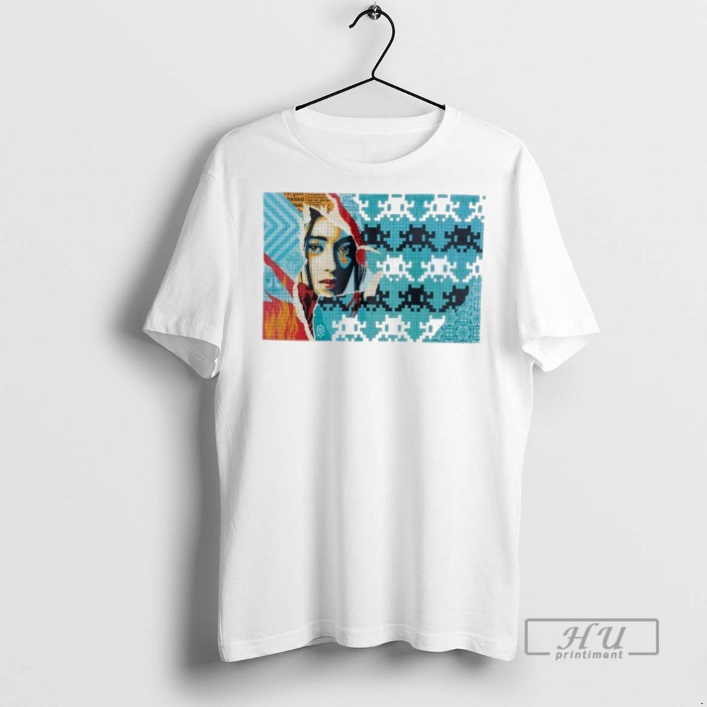 Trending Obey Invader Graphic Tee Shirt Sweatshirt Hoodies