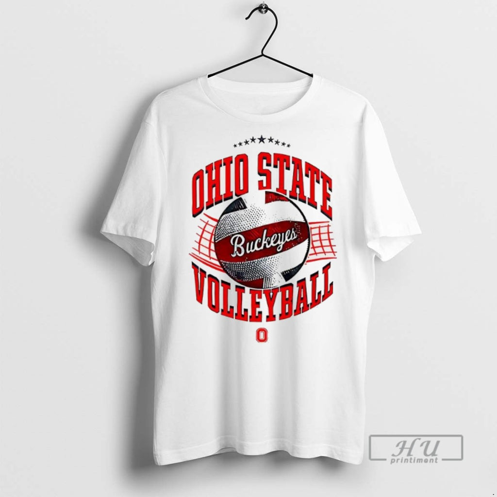 Trending Ohio State Volleyball Buckeyes Vintage Graphic Tee Shirt Sweatshirt Hoodies