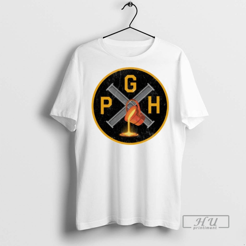 Trending Pgh Logo Graphic Tee Shirt Sweatshirt Hoodies