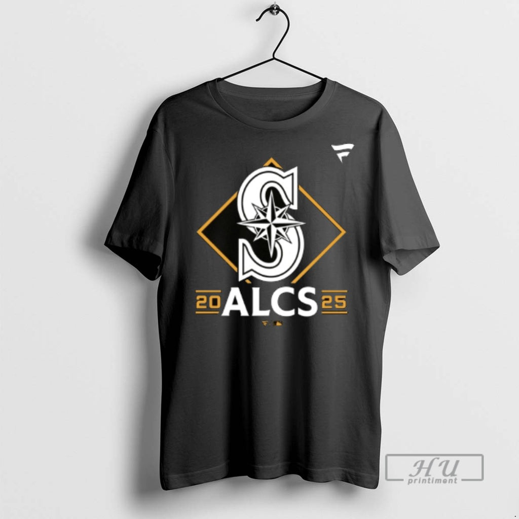 Trending Seattle Mariners 2025 Alcs Champions Mlb Fan Tee Trendingnowe 1 Graphic Tee Shirts