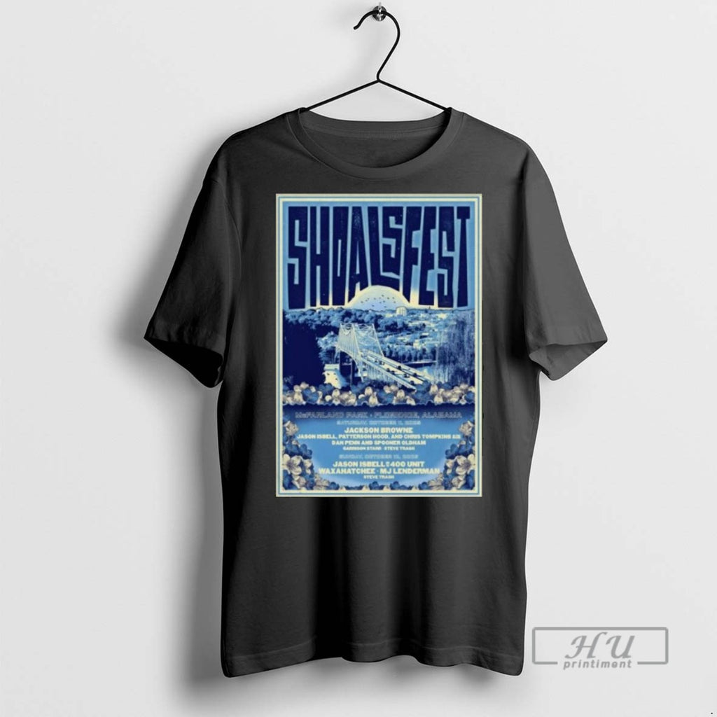 Trending Shoalsfest 10 11 2025 Florence Al T Men Graphic Tee Shirts Sweatshirt Hoodies