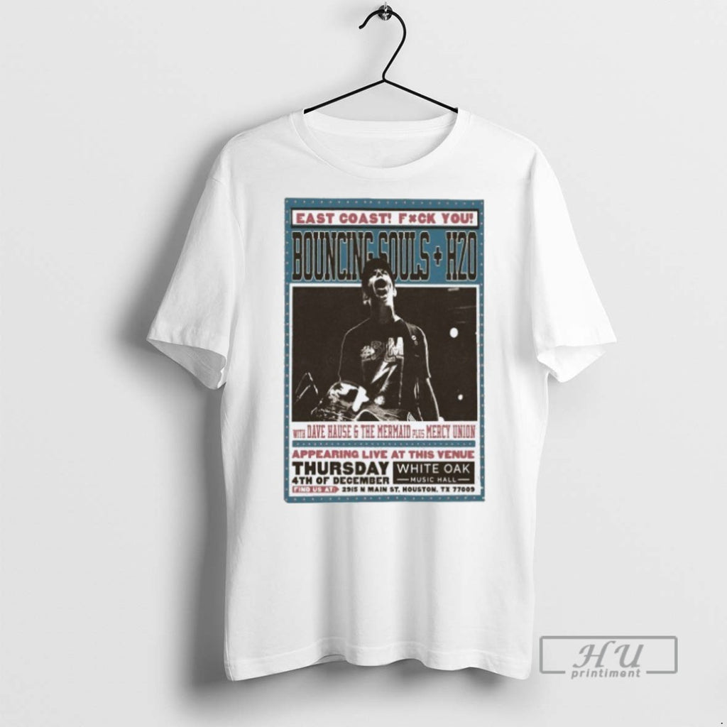 Trending The Bouncing Souls White Oak Music Hall In Houston Tx December 4 2025 Graphic