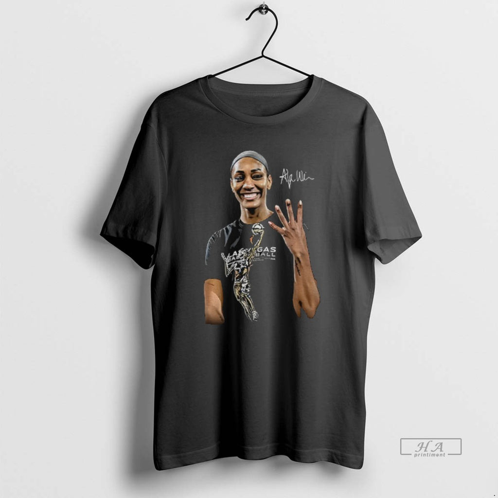 Trendy Aja Wilson Las Vegas Aces Wnba Basketball 2025 Signature