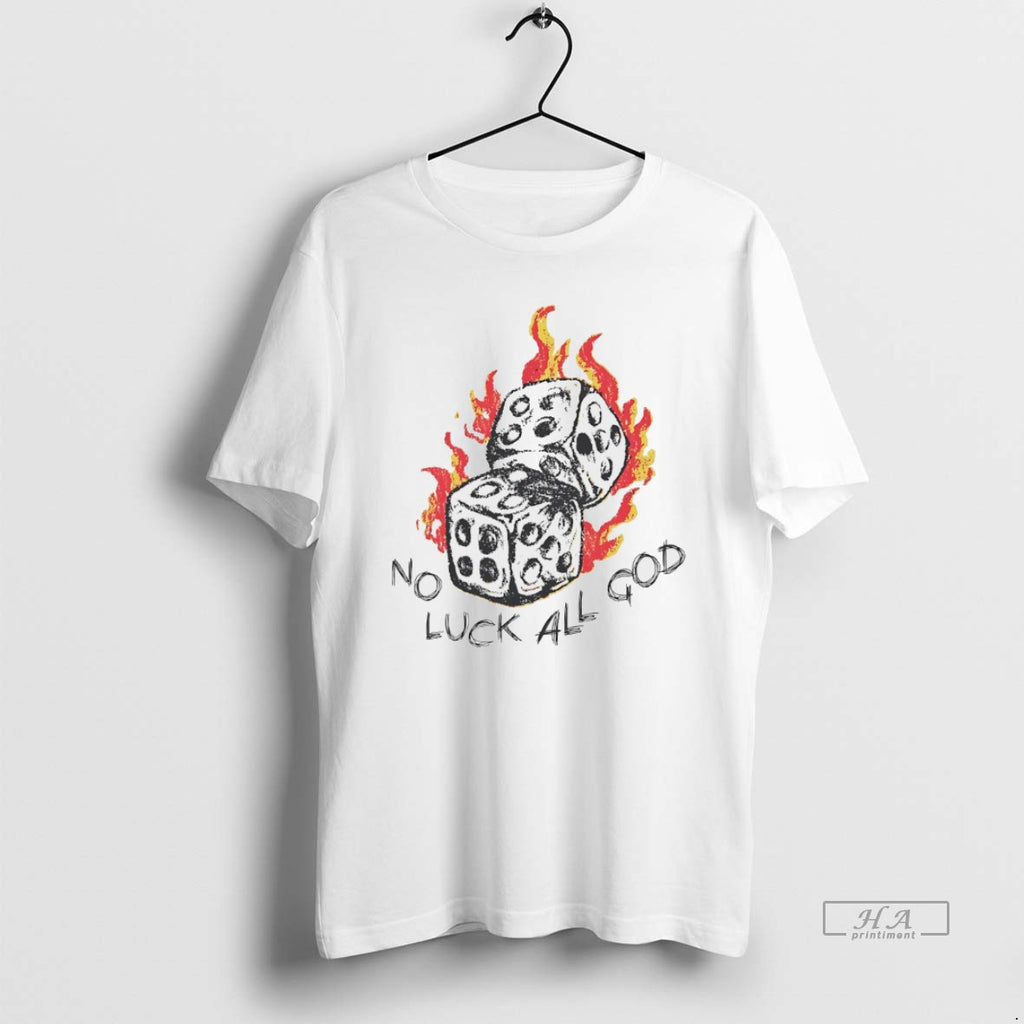 Trendy Dice No Luck All God White