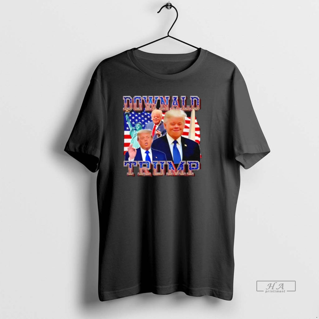 Trendy Downald Trump Patriotic American Flag
