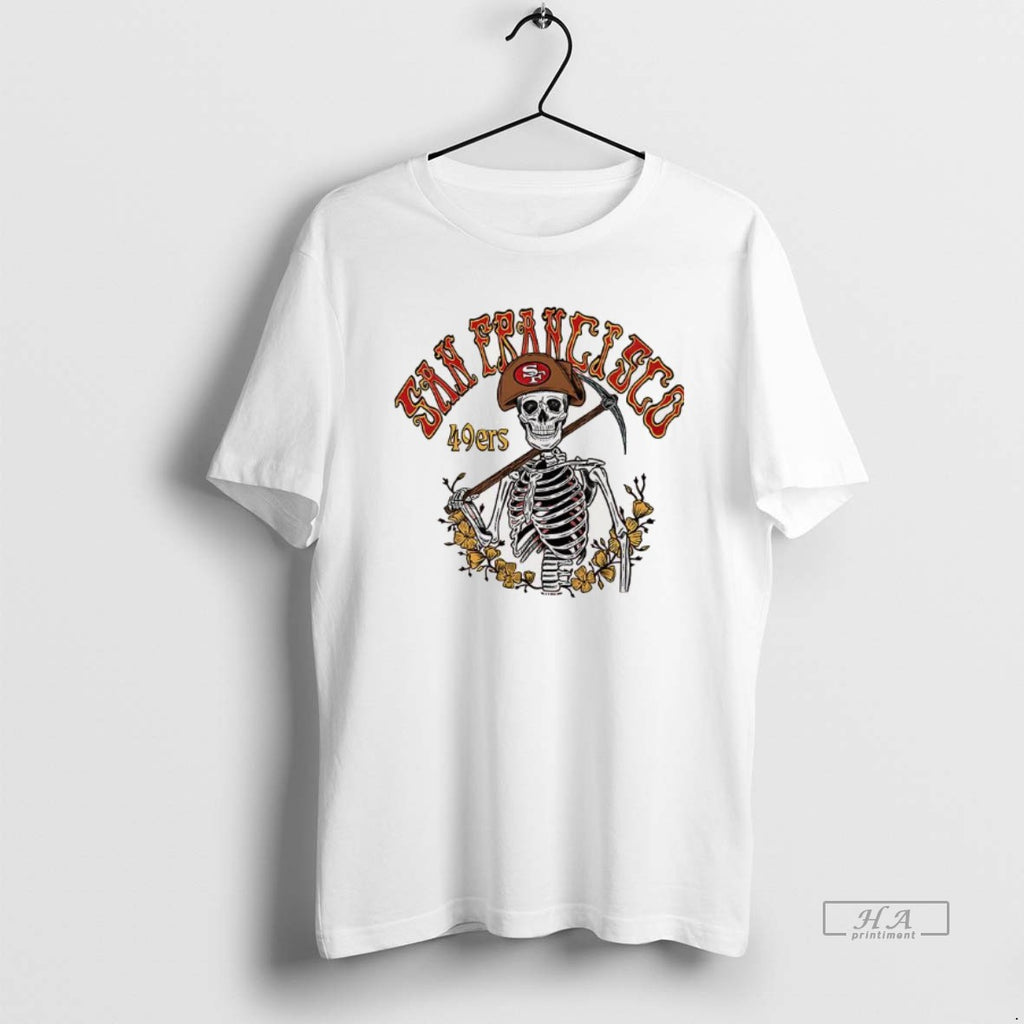 Trendy Francisco 49ers Fooball Miner Skeleton