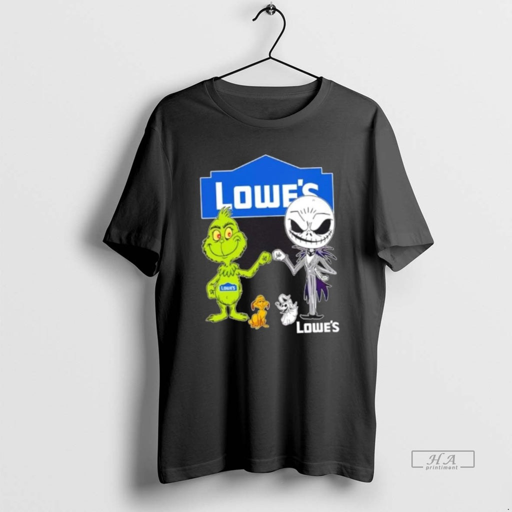Trendy Lowes X Grinch And Jack Skellington Fist Bump Friends