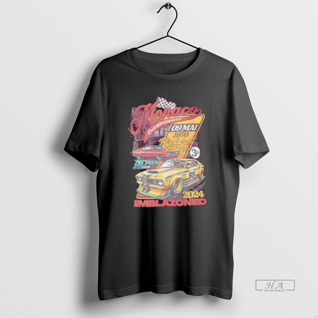 Trendy Monaco Championship Retro Racing Car