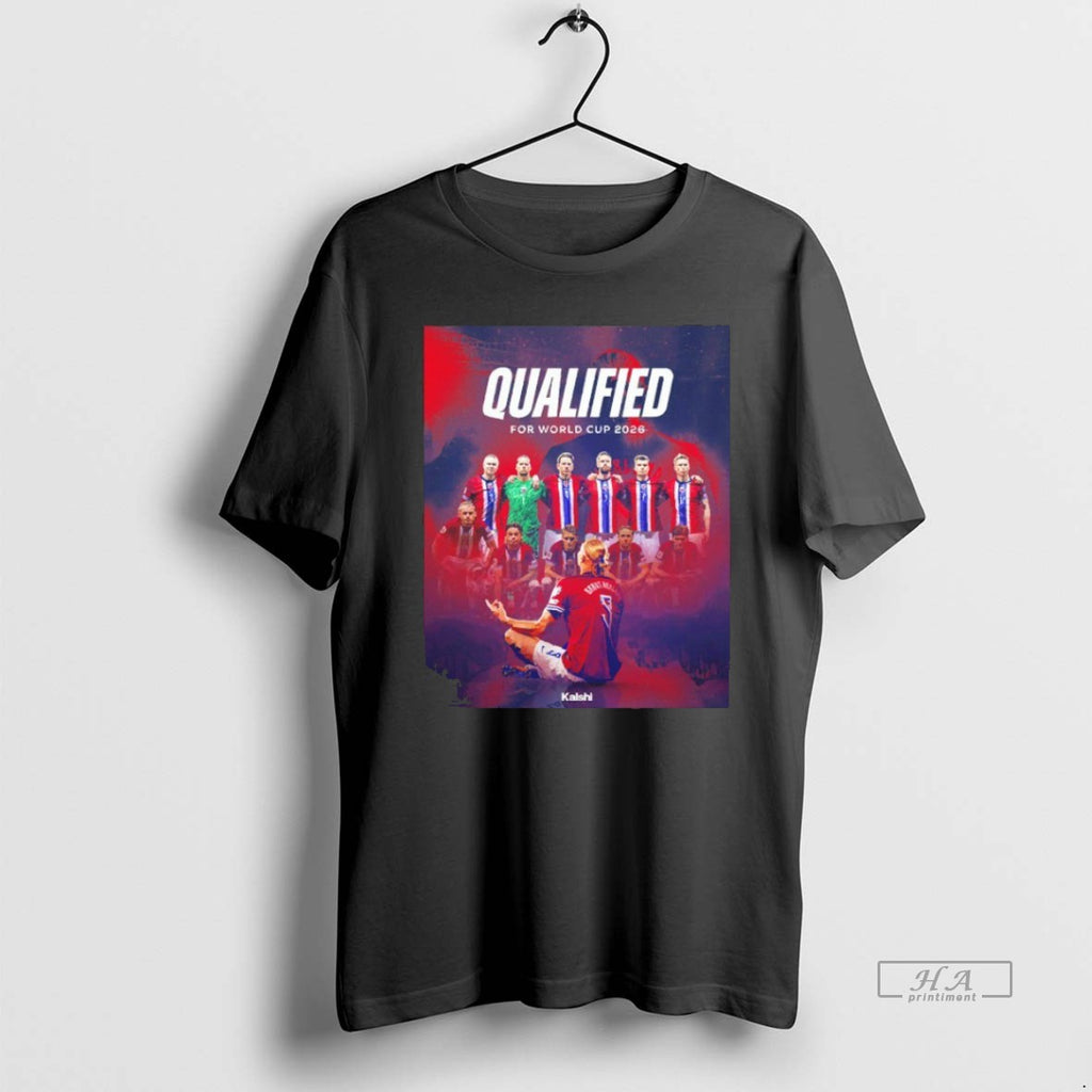 Trendy Qualified For World Cup 2026 Blackshirt