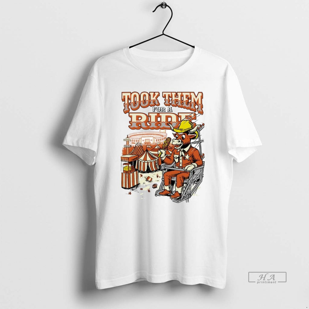 Trendy Texas Longhorns Took Them For A Ride Mascot
