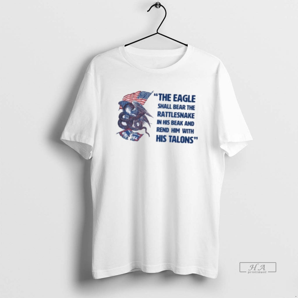 Trendy The Eagle Shall Bear The Rattlesnake In His Beak And Rend Him With His