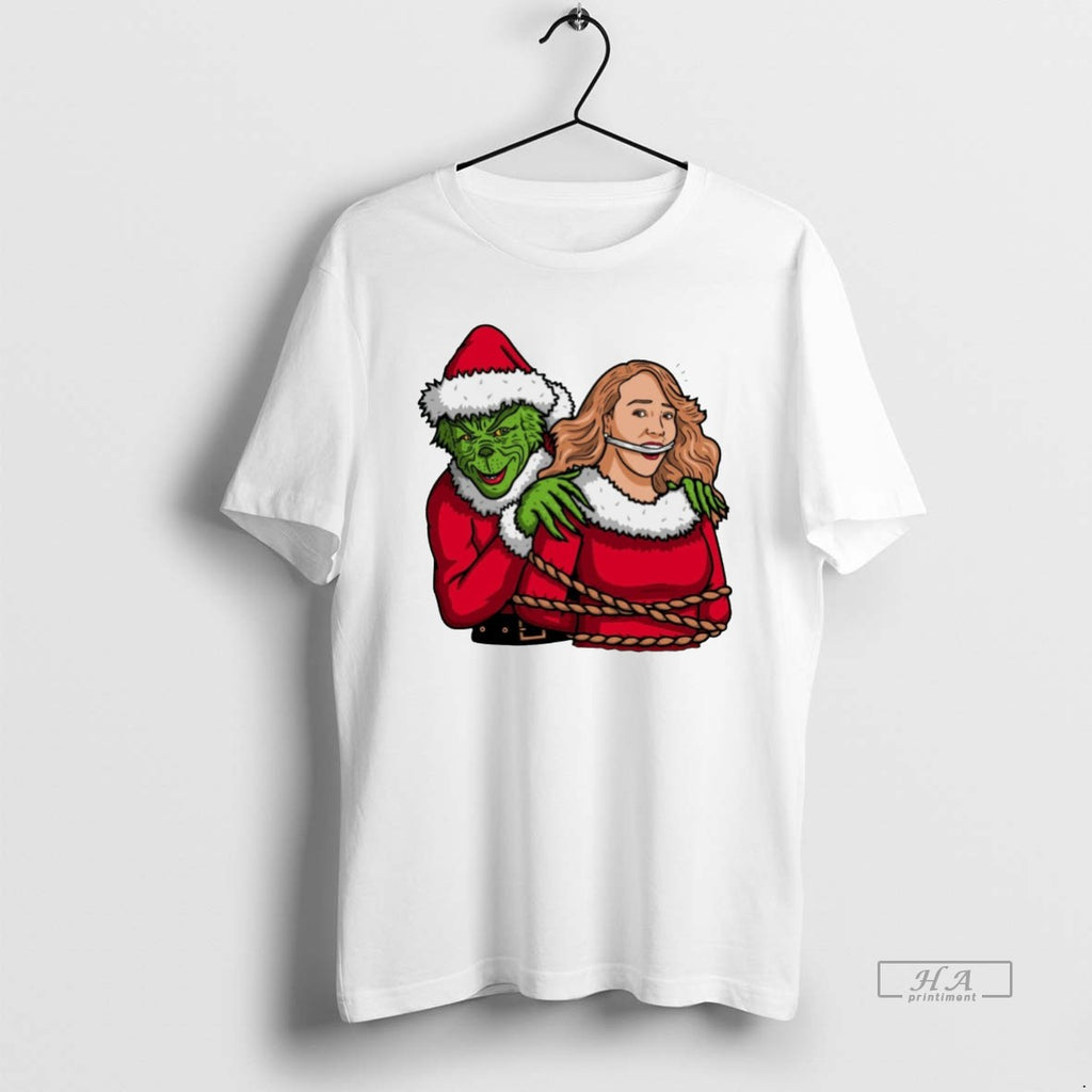 Trendy The Grinch All I Want Is Silence Christmas White