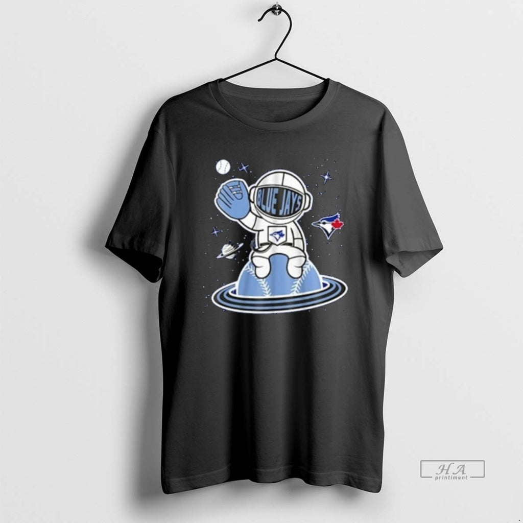 Trendy Toronto Blue Jays Boys Blue Space Ball Long Sleve