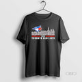 Trendy Toronto Blue Jays Logo And Skyline 2025 Bo Bichette Vladimir Guerrero Jr Kevin Gausman