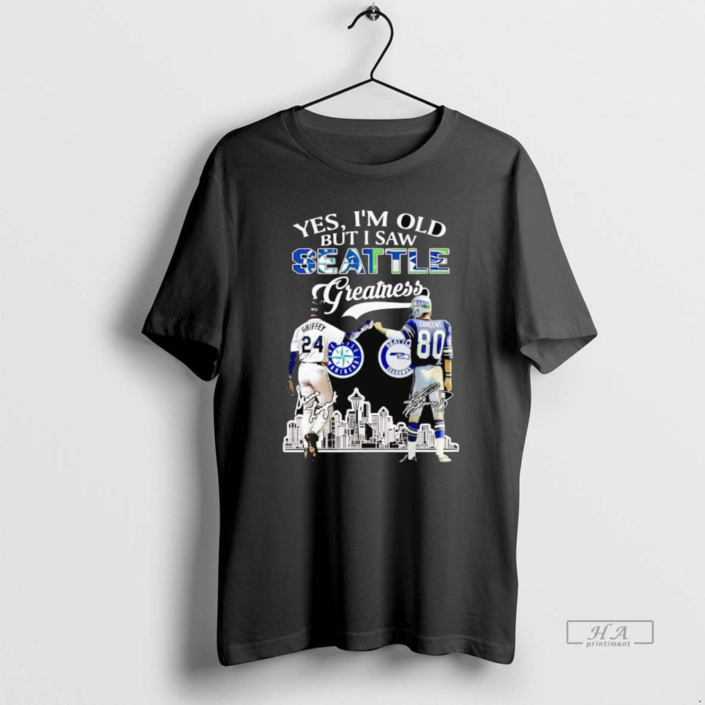 Trendy Yes Im Old But I Saw Seattle Greatness Griffey And Largent