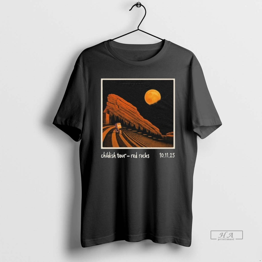 Trendy Lane 8 Childish Tour Morrison Colorado Red Rocks Oct 11 2025