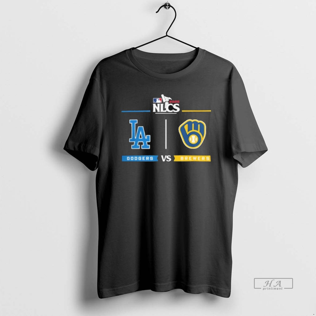Trendy Los Angeles Dodgers Vs Milwaukee Brewers 2025 Nlcs Baseball Playoffs Series Matchup