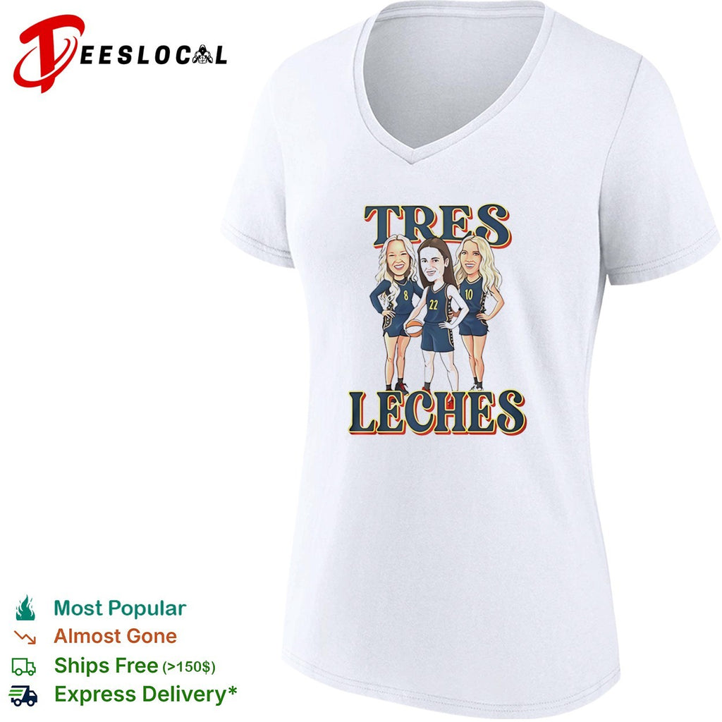 Tres Leches Basketball Trio Cartoon shirt