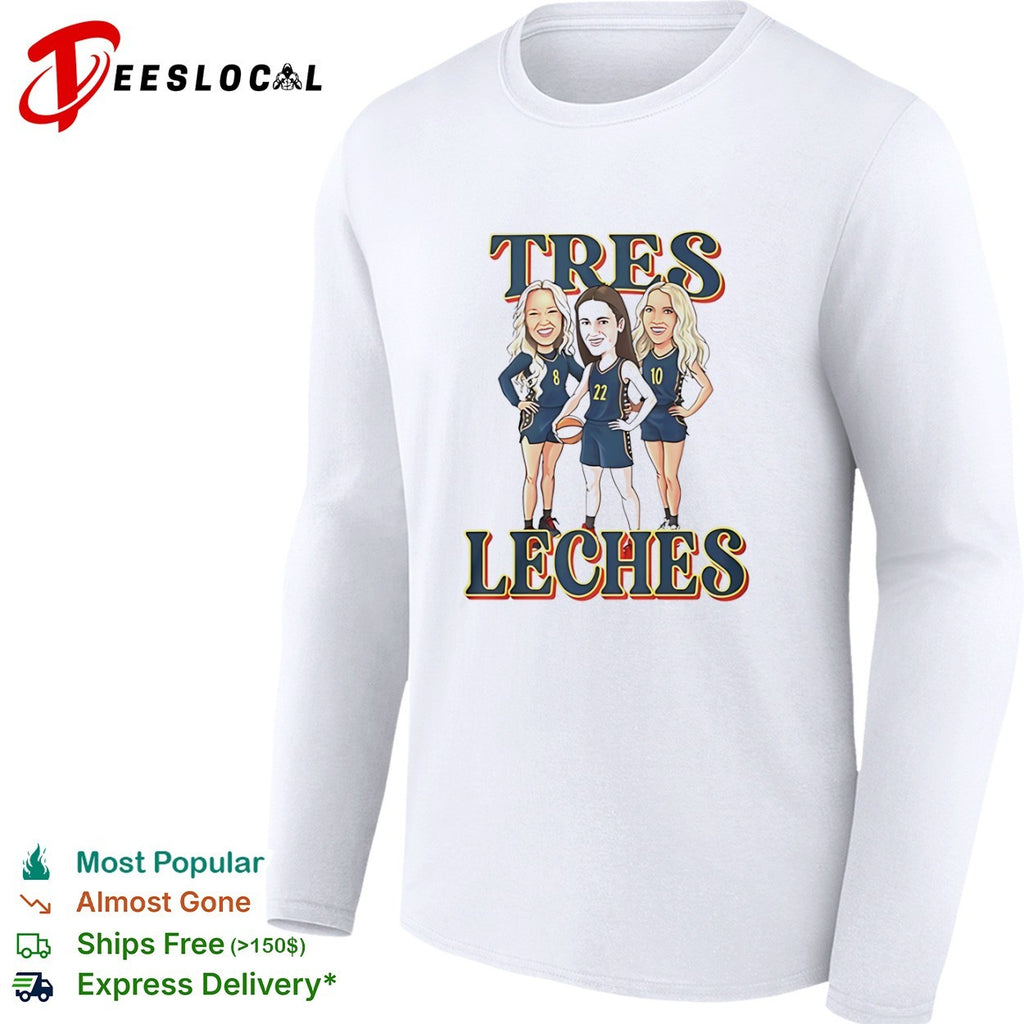 Tres Leches Basketball Trio Cartoon shirt