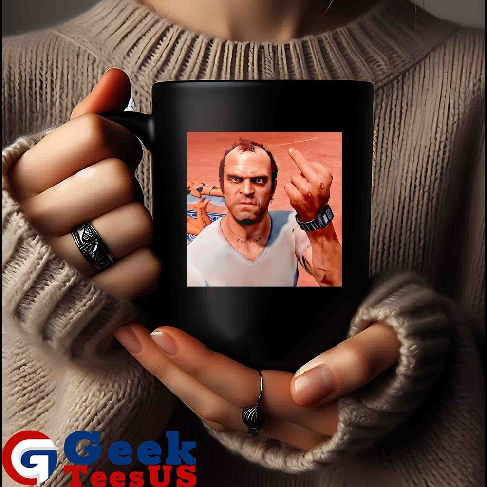Trevor Philips middle finger GTA V shirt