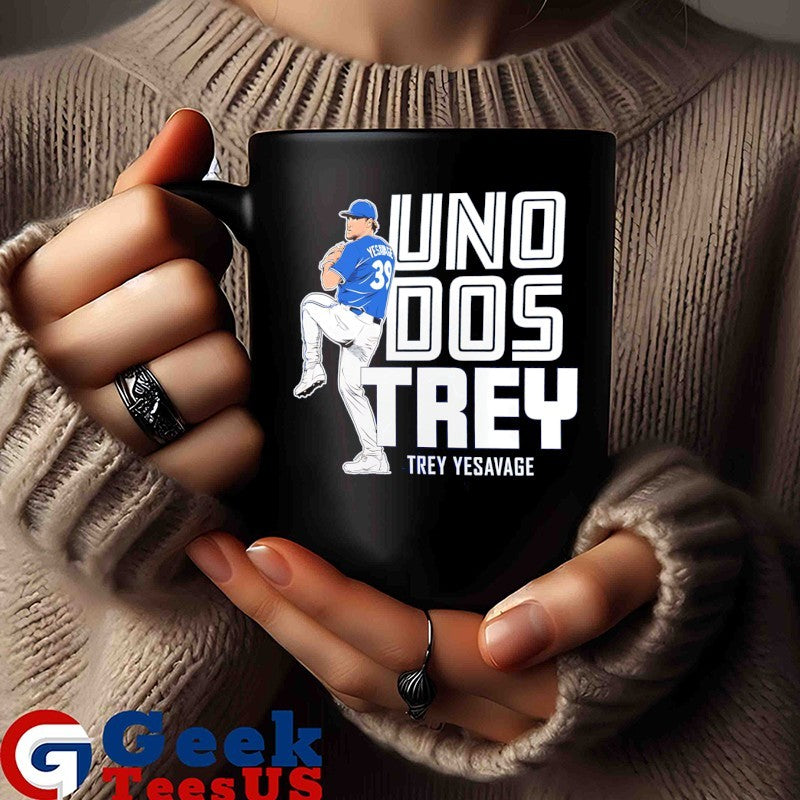 Trey Yesavage Uno Dos Trey Toronto Blue Jays MLB 2025 shirt