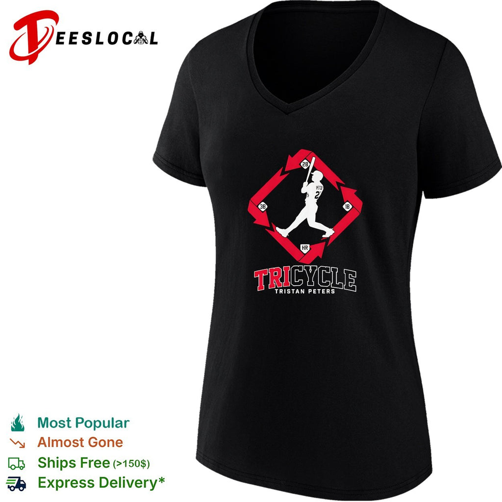 TriCycle Tristan Peters Chicago White Sox baseball recycling symbol parody shirt