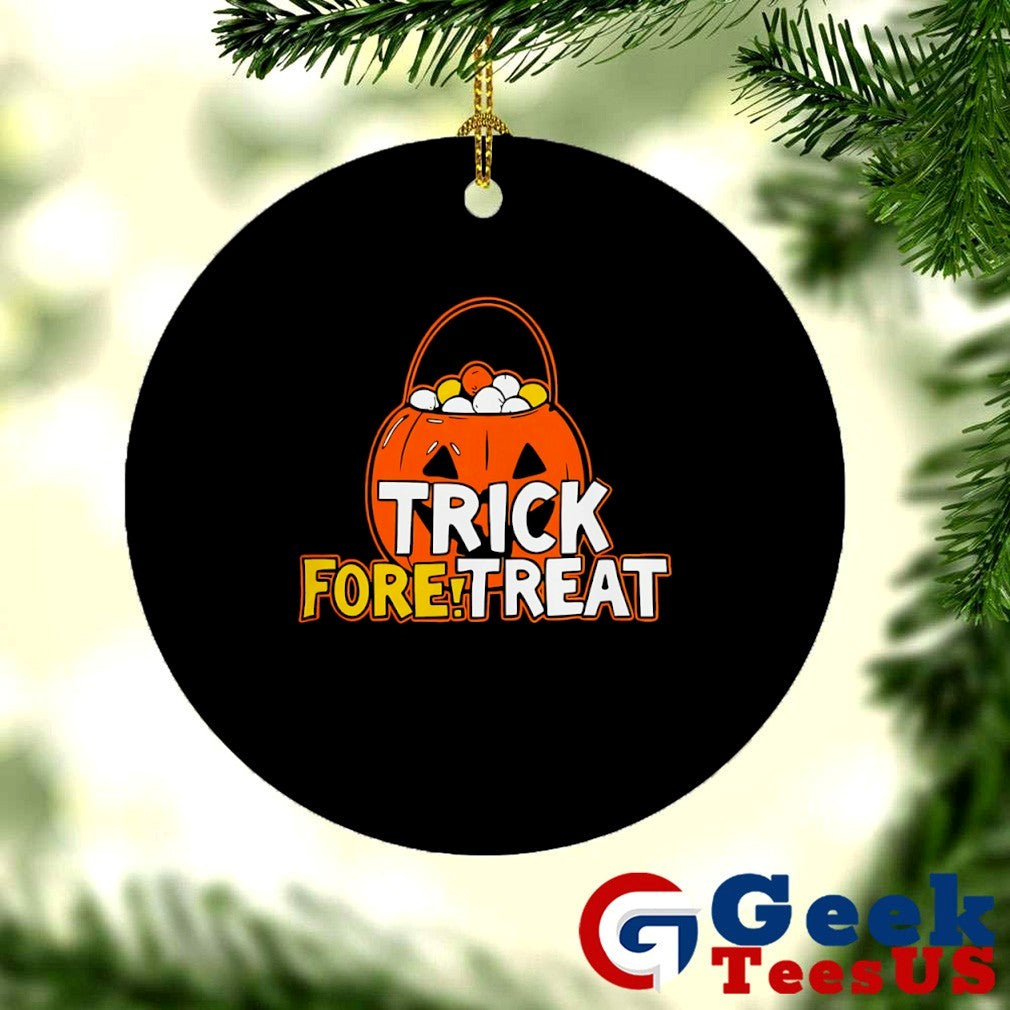 Trick Fore Treat Halloween 2025 shirt