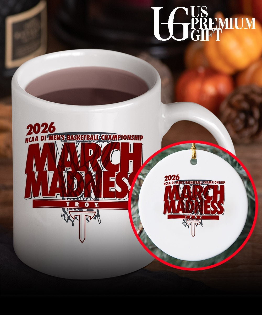 Troy Trojans March Madness NCAA D1 Men’s basketball Championship 2026 shirt